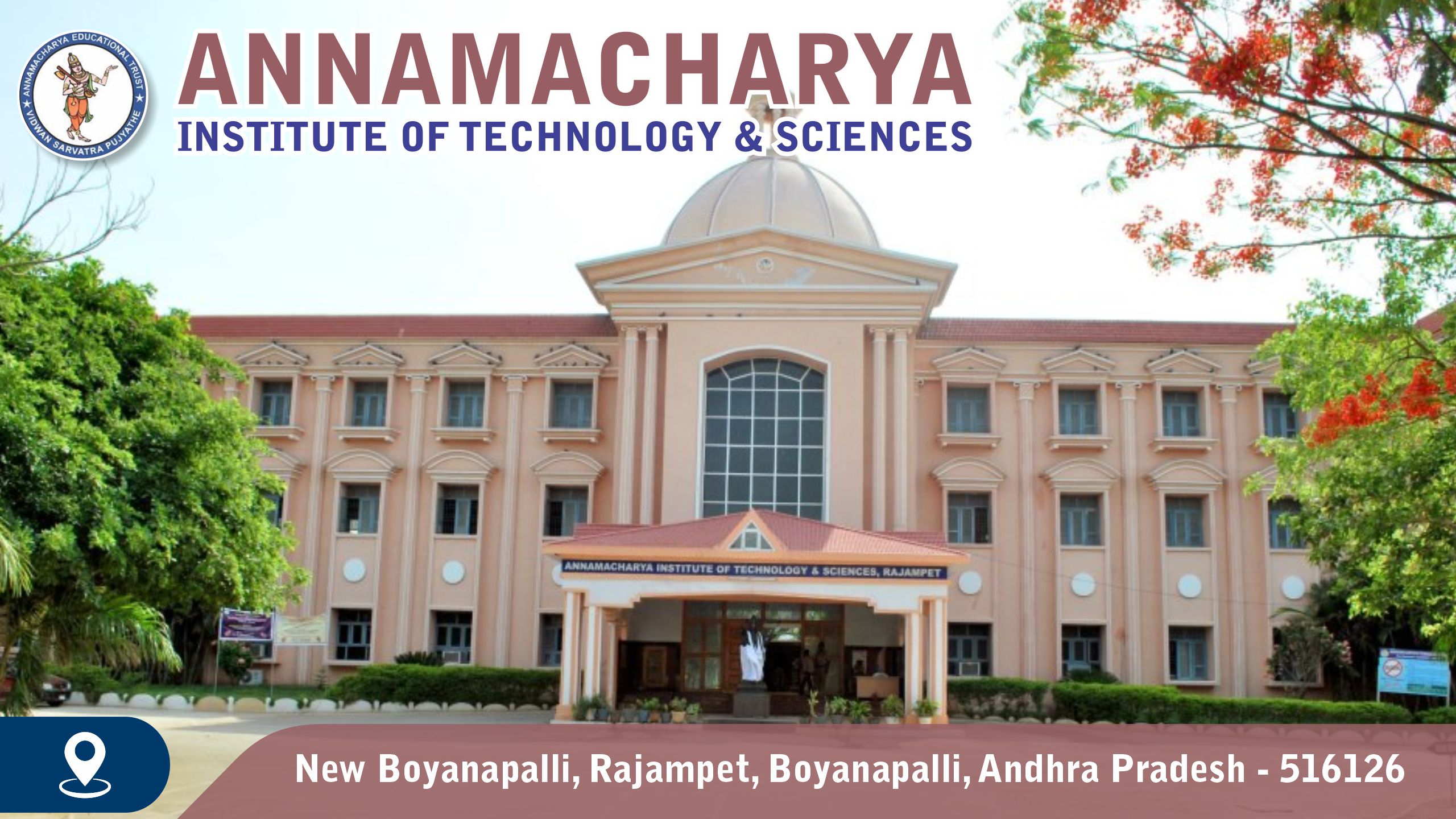 Out Side View of Annamacharya Institute of Technology & Sciences